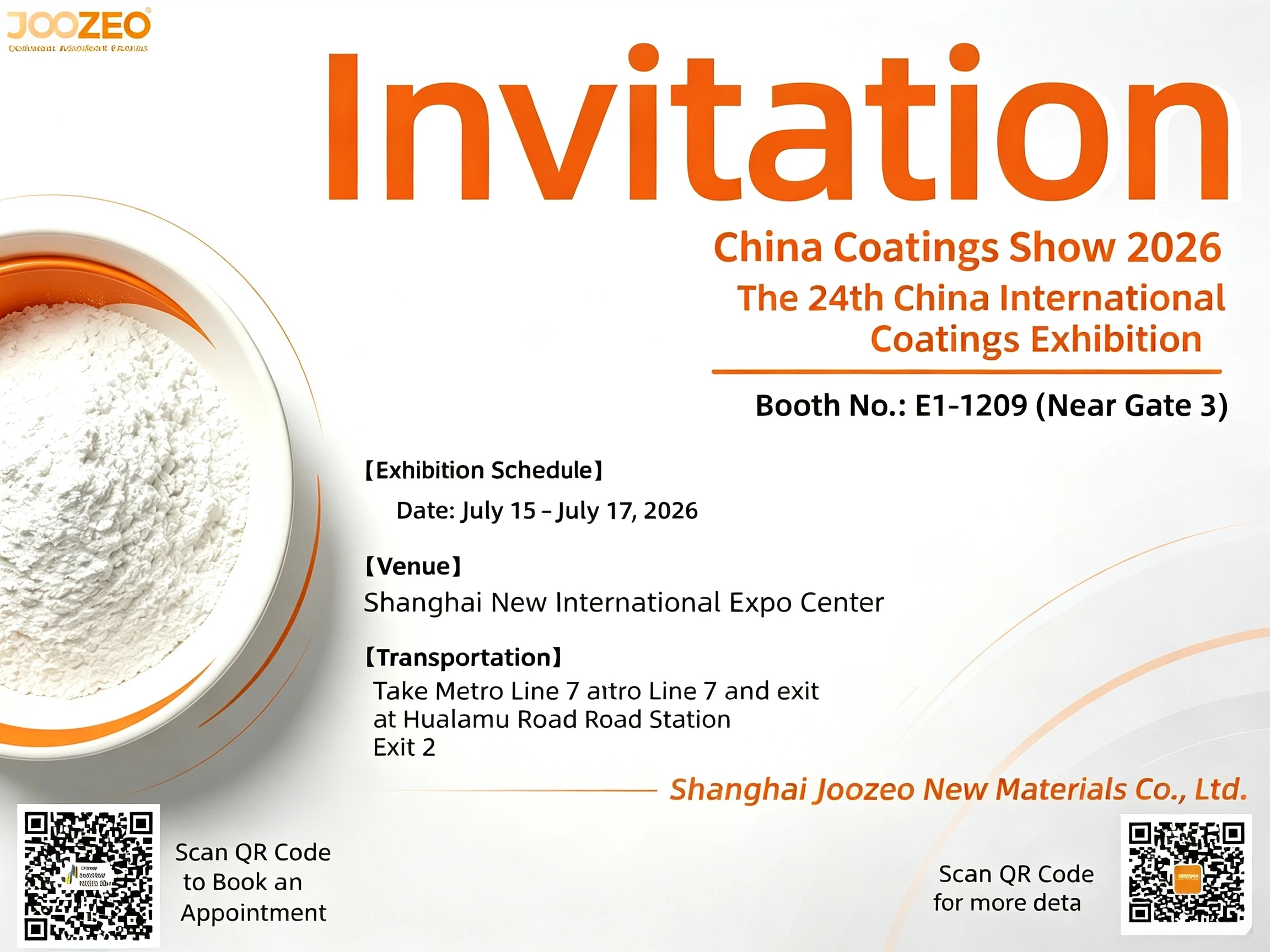 Invitation for China Coatings Show 2026